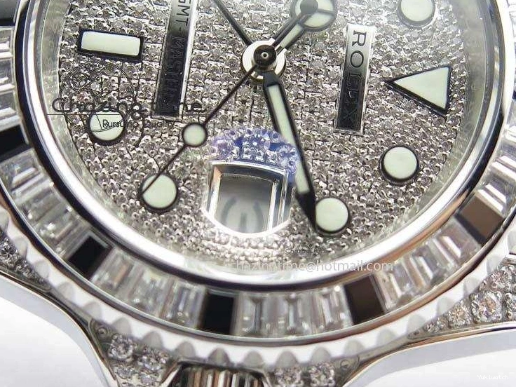 Bracelet A3186 Bp-Maker Black SS 116759 II On Dial SS Diamond Ruby Crystal GMT-Master 0312